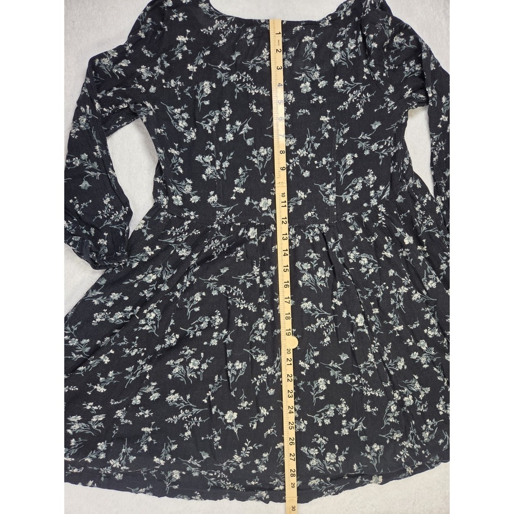 Denim & Supply Ralph Lauren Floral Dress Womens Medium Boho Peasant Rayon Blend - Picture 7 of 9